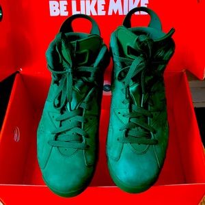 🔥🔥🔥Pine Green Authentic 💚💚Air Jordan Gatorade Retro👟👟👟